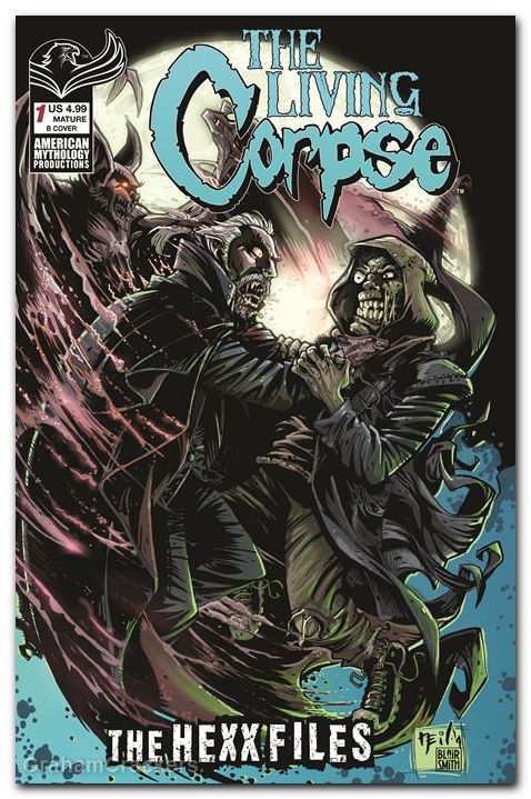 Living Corpse Hexx Files #1 (2026) cover b vokes variant
