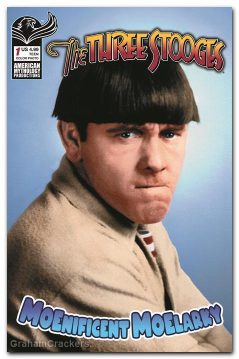 Three Stooges Magnificent Moelarky #1 (2026) cover b color photo variant