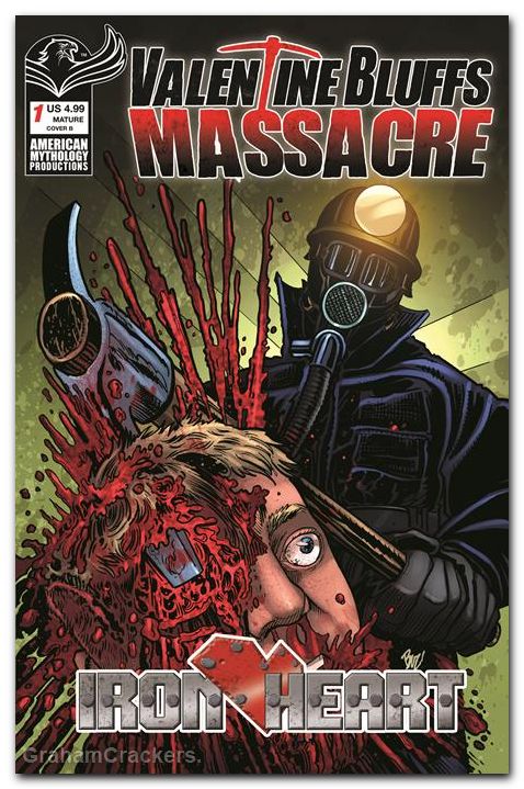 Valentine Bluffs Massacre Iron Heart #1 (2026) cover b hasson variant