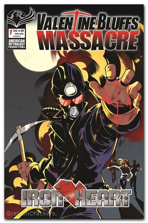Valentine Bluffs Massacre Iron Heart #1 (2026) cover d arcari variant