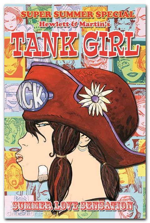Tank Girl Summer Love Sensation 35th Anniversary Comic #1 cover b hewlett variant