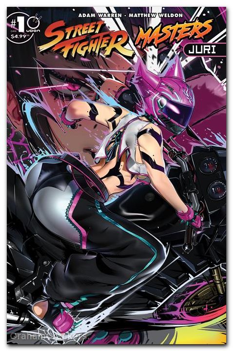 Street Fighter Masters Juri #1 (2026) cover b redgray21st variant