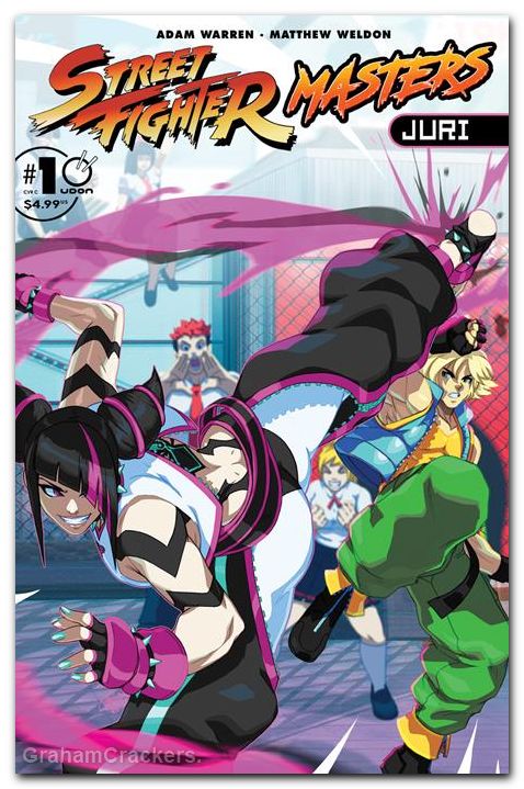 Street Fighter Masters Juri #1 (2026) cover c rogers variant