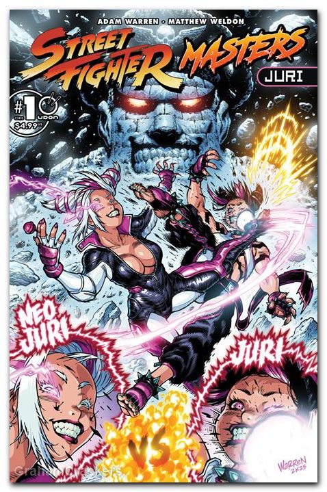 Street Fighter Masters Juri #1 (2026) cover d warren variant