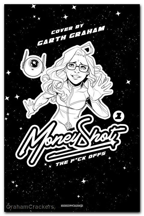 Money Shot The F Offs #1 (2026) cover g graham nsfw black bag variant