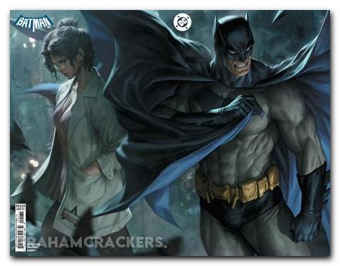Batman #1 (2025) cover j artgerm dc showcase wraparound foil variant