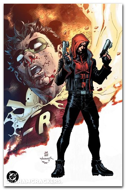 Red Hood #1 (2025) cover i lee virgin variant