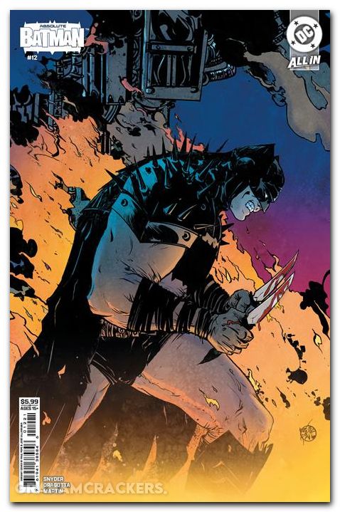 Absolute Batman #12 (2024) cover b pope variant