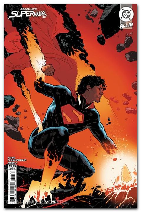 Absolute Superman #11 (2024) cover c spokes variant