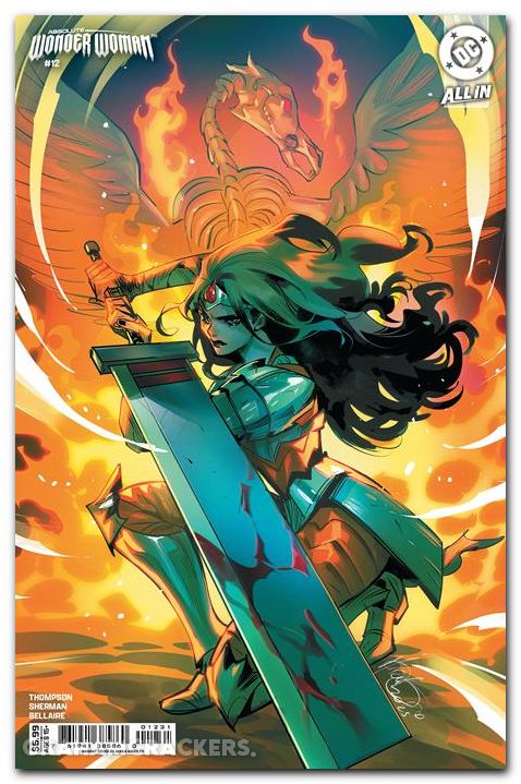 Absolute Wonder Woman #12 (2024) cover b andolfo variant