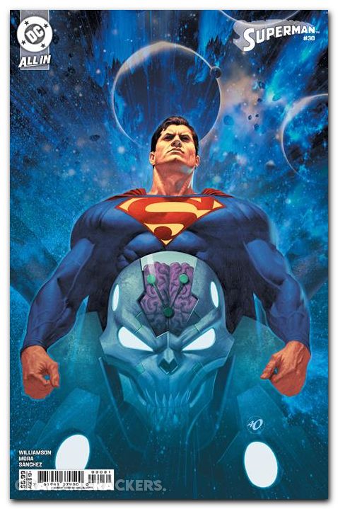 Superman #30 (2023) cover c olivetti variant