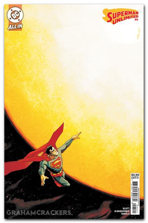 Superman Unlimited #5 (2025) cover e shalvey variant