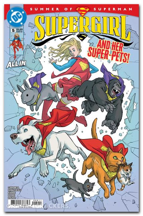 Supergirl #5 (2025) cover a