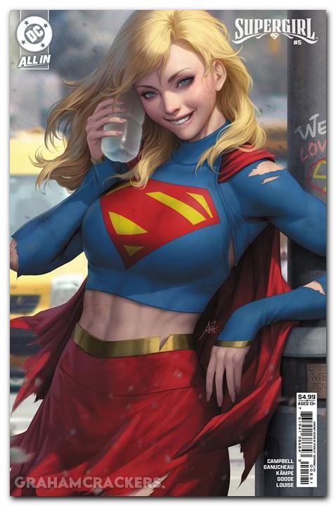 Supergirl #5 (2025) cover b artgerm variant
