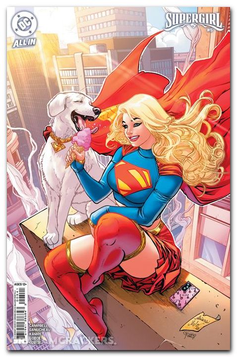 Supergirl #5 (2025) cover e melo variant