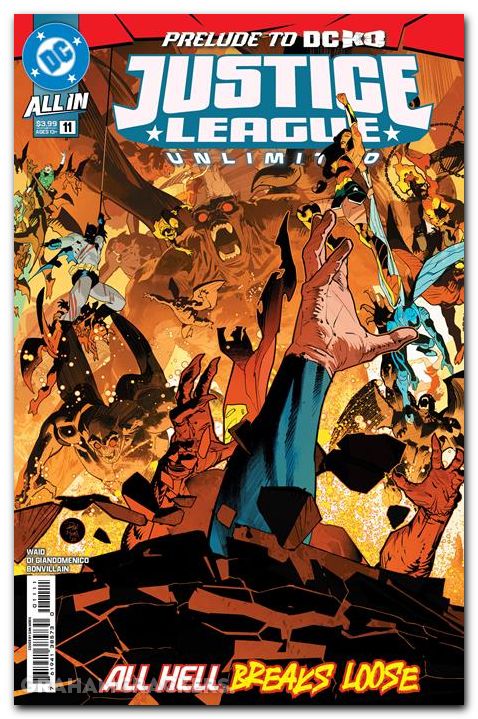 Justice League Unlimited #11 (2024) cover a