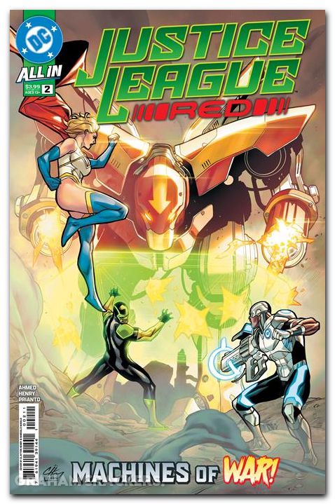 Justice League Red #2 (2025) cover a