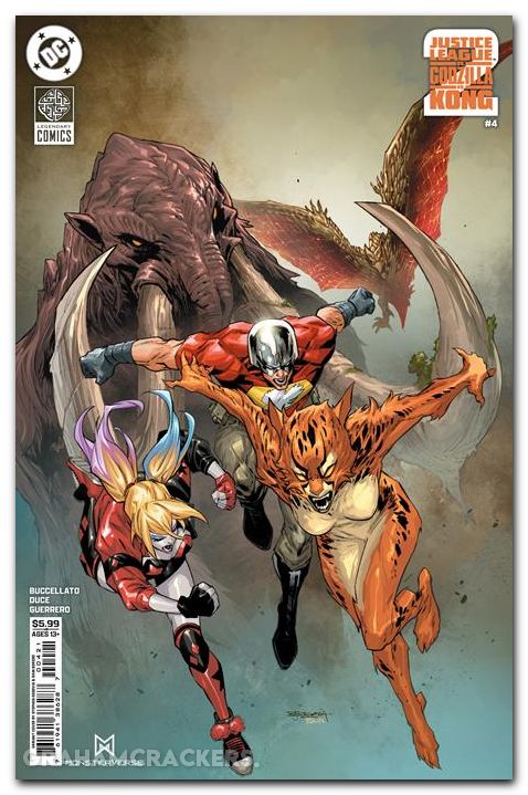 Justice League Vs Godzilla Vs Kong 2 #4 (2025) cover b segovia variant