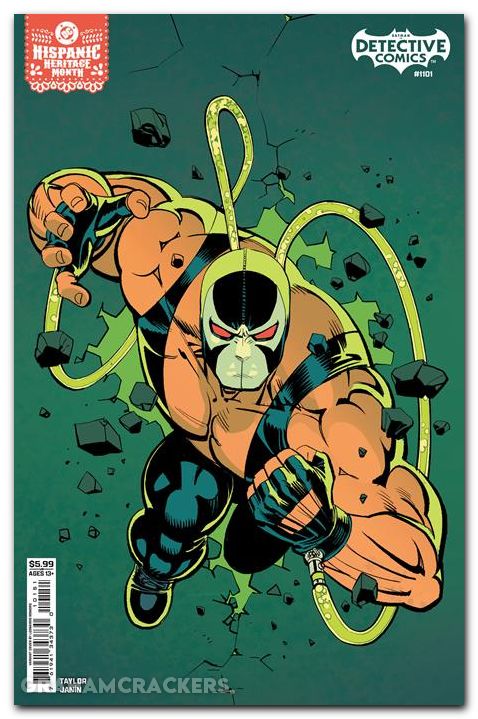 Detective Comics #1101 cover d romero hispanic heritage month bane variant
