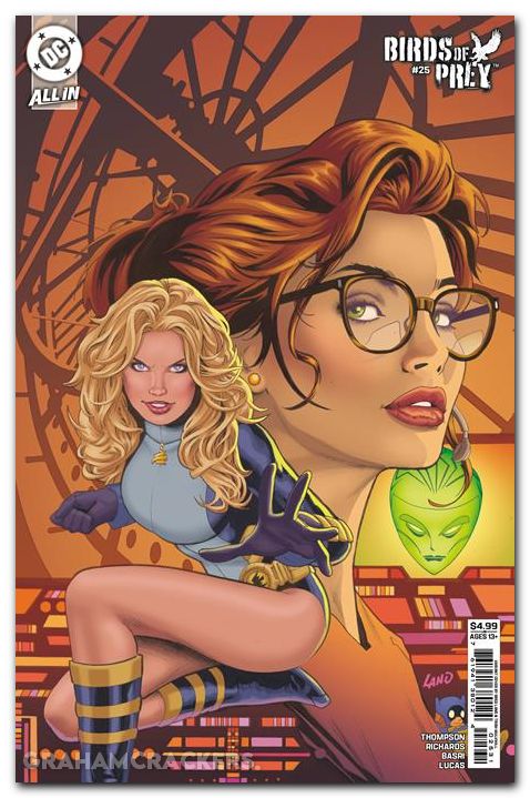 Birds Of Prey #25 (2023) cover c land variant