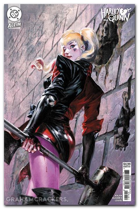Harley Quinn #54 (2021) cover d dellotto gotham variant