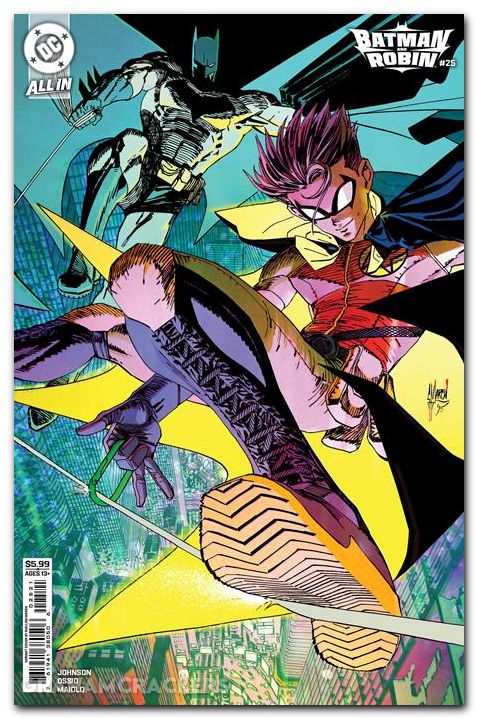 Batman And Robin #25 (2023) cover b march variant