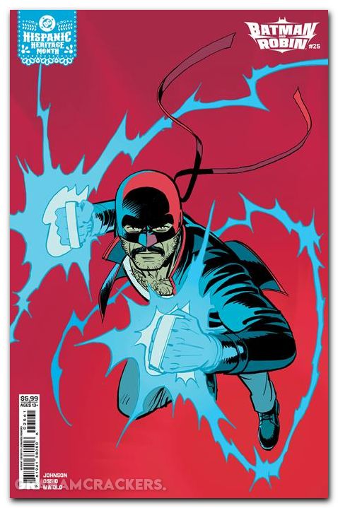 Batman And Robin #25 (2023) cover e romero hispanic heritage month el gaucho variant