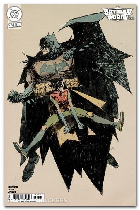 Batman And Robin #25 (2023) cover g wood variant