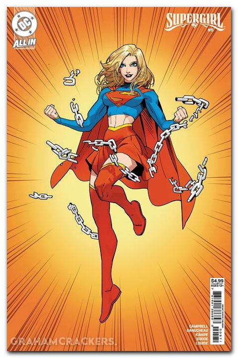 Supergirl #5 (2025) cover f mora corner box variant