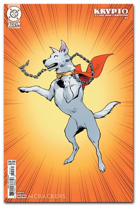 Krypto The Last Dog Of Krypton #4 (2025) cover c mora corner box variant