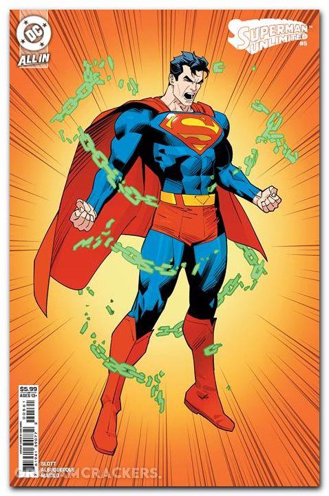Superman Unlimited #5 (2025) cover f mora corner box variant