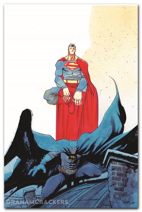 Batman Superman Worlds Finest #43 (2022) cover d harren variant