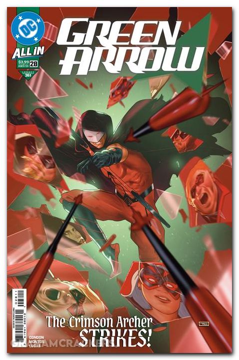 Green Arrow #28 (2023) cover a