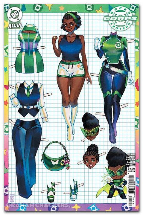 Green Lantern Corps #8 (2025) cover b gonzales variant