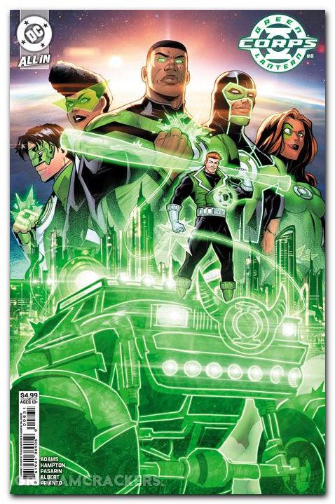 Green Lantern Corps #8 (2025) cover c mercer variant