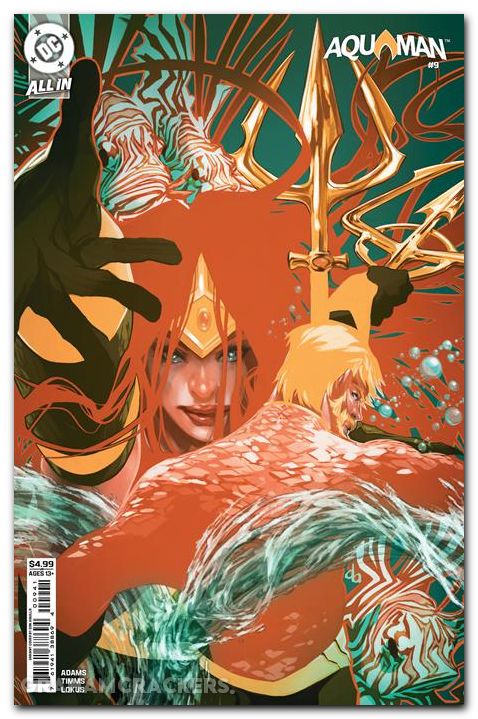 Aquaman #9 (2025) cover d aguillo variant