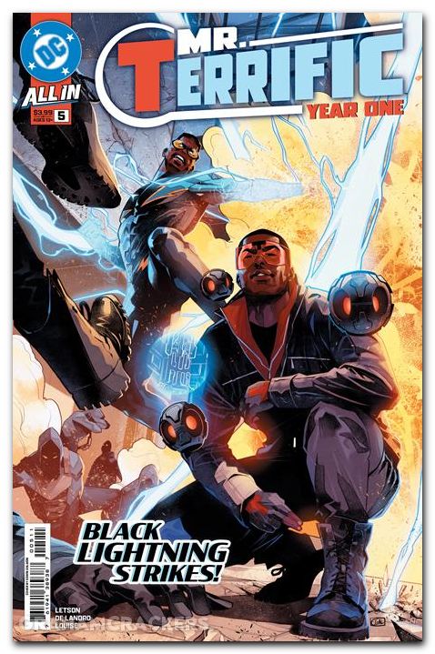 Mr Terrific Year One #5 (2025) cover a