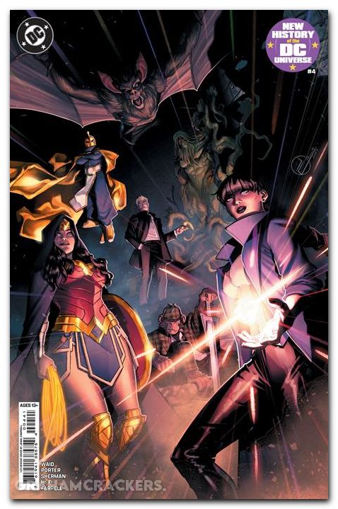 New History Of The DC Universe #4 (2025) cover g campbell variant