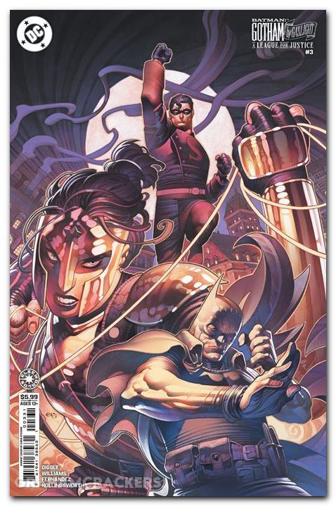 Batman Gotham By Gaslight A League For Justice #3 (2025) cover c stevens variant