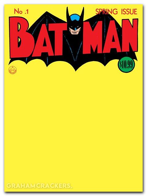 Batman #1 (1940) 2025 facsimile edition cover c blank variant