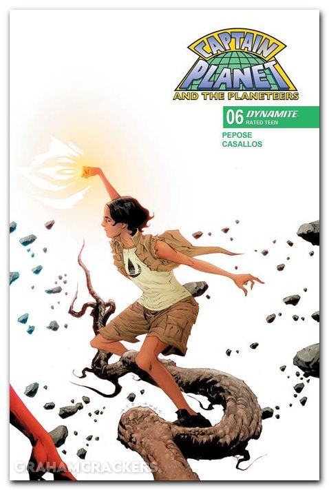 Captain Planet #6 (2025) cover b lee variant