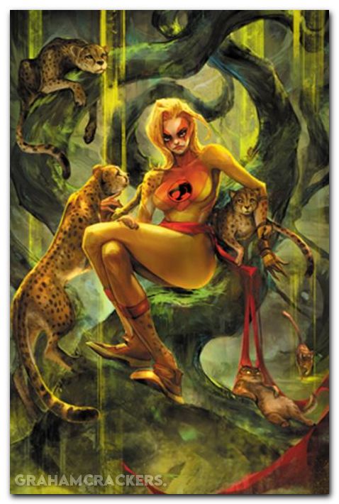 Cheetara Worldbreaker #1 (2025) cover i tao foil virgin variant
