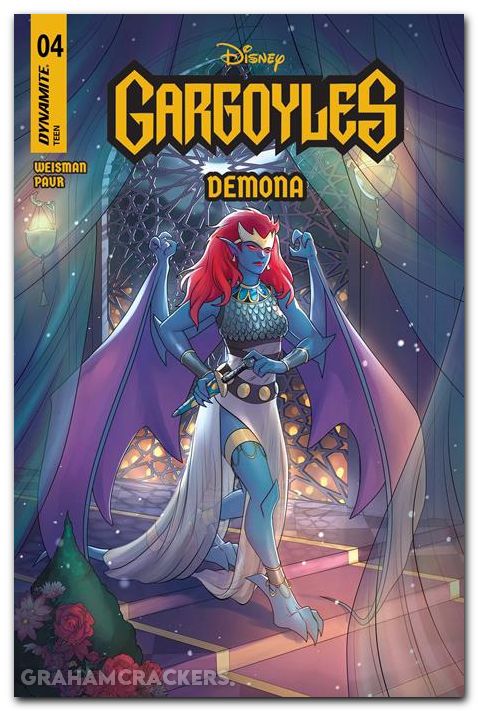 Gargoyles Demona #4 (2025) cover a