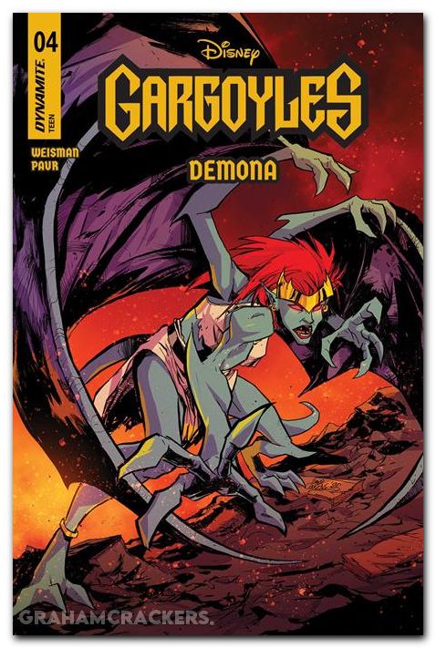 Gargoyles Demona #4 (2025) cover d cousens variant