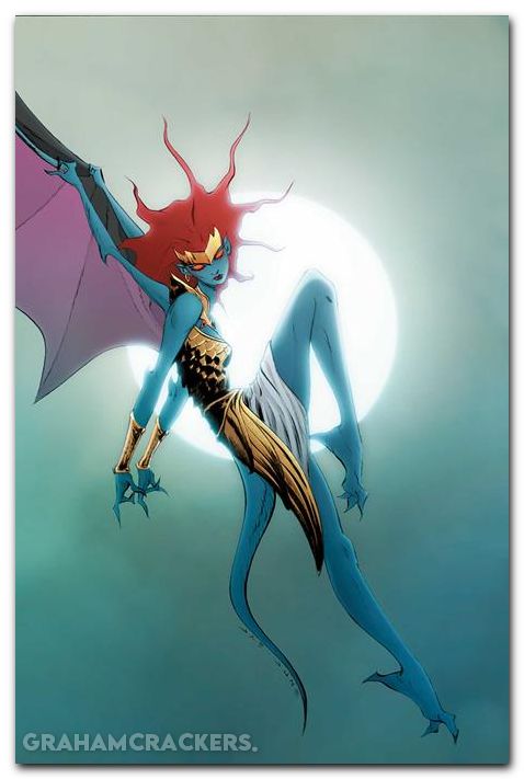 Gargoyles Demona #4 (2025) cover j lee virgin variant