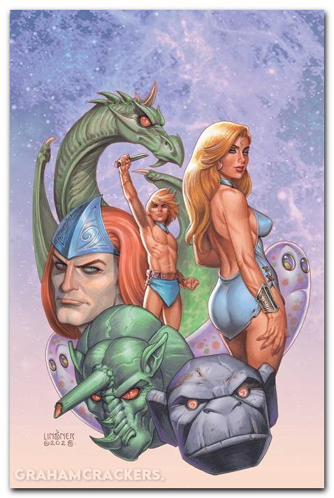 Herculoids #8 (2025) cover i linsner virgin variant