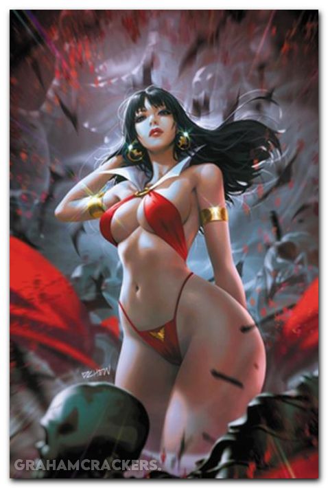 Vampirella #7 (2025) cover n chew virgin variant