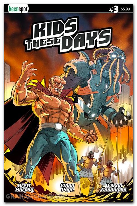 Kids These Days #3 cover a