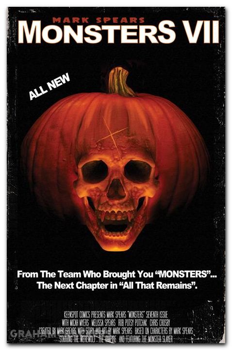 Mark Spears Monsters #7 cover c halloween ii homage variant