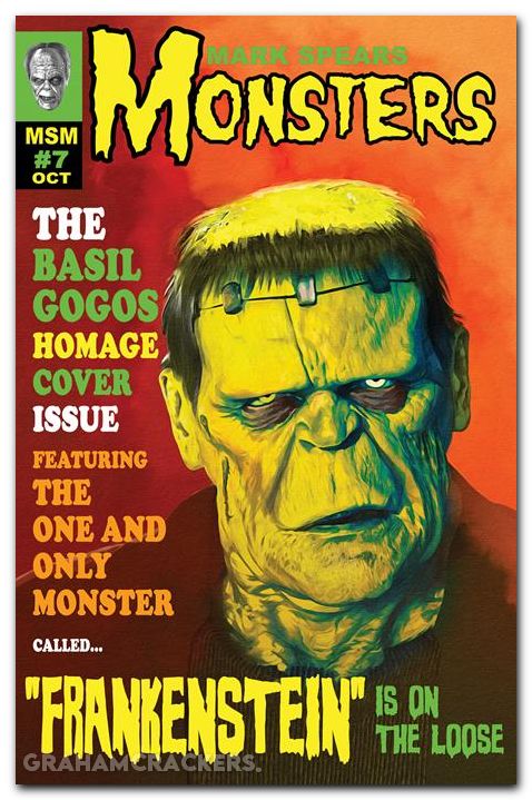 Mark Spears Monsters #7 cover d famous monsters of filmland homage variant